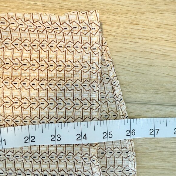 โจ Express Relaxed Portofino Blouse โ Geometric Metallic Print, Size S โจ - Picture 12 of 12